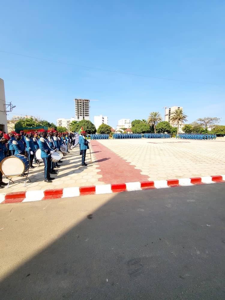 Cérémonie de sortie de la 46e promotion de la Police, présidée par le ministre de l'Intérieur, Antoine Félix Diome (Photos)