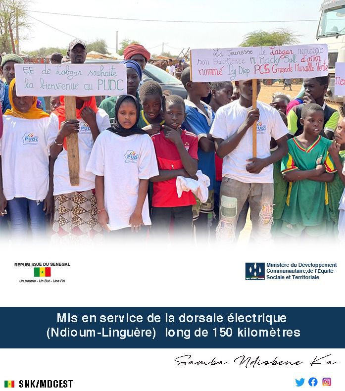 Les communes de Labgar, Téssékéré et Gamadji Saré, électrifiées : Plus de 500 villages déjà raccordés au réseau sur un projet de 2000 ciblés