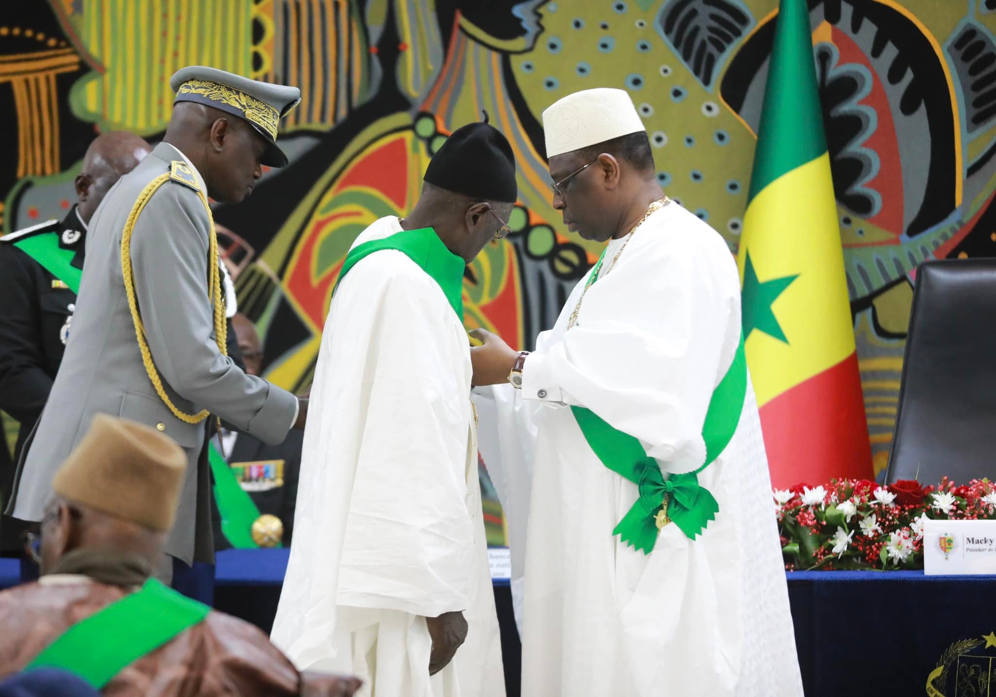 Cérémonie de décoration des dignitaires la cohorte 2022 : 71 personnalités honorées Cérémonie de décoration des dignitaires la cohorte 2022 : 71 personnalités honorées