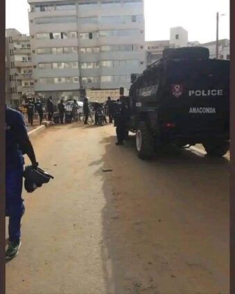 Photos / Procès Ousmane Sonko - Mame Mbaye Niang : Cité Keur Gorgui barricadée
