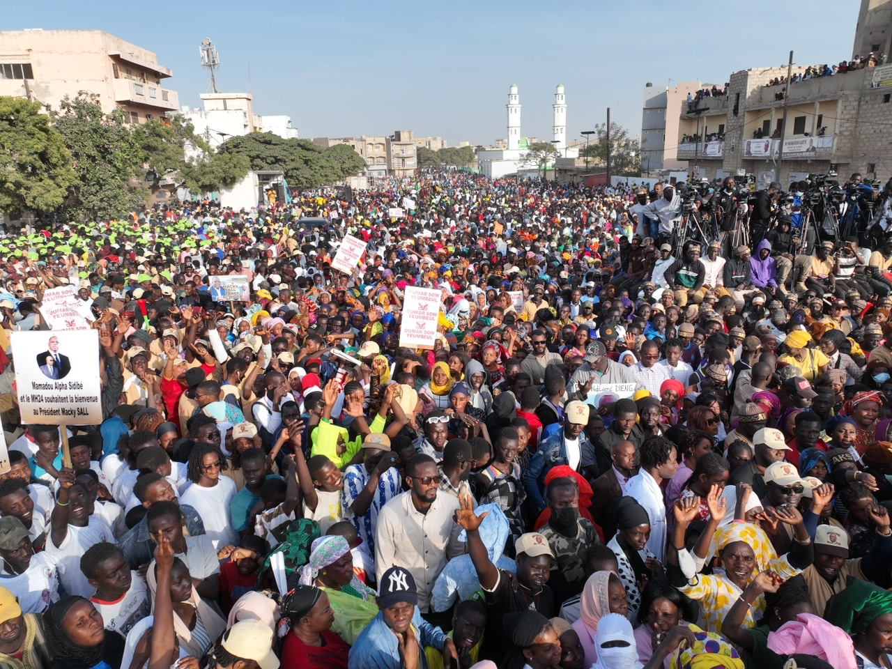 PIKINE: La forte mobilisation des femmes autour de Madame Fatou Diane Gueye Ministre de la Femme, de la Famille et de la Protection des Enfants