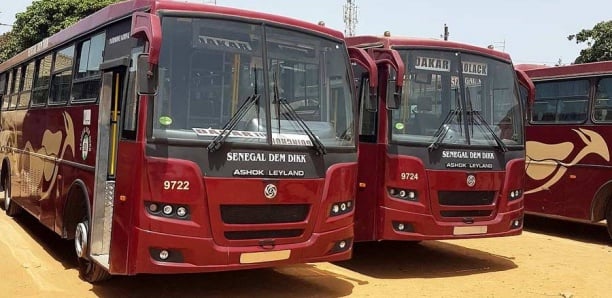Pour défaut de plaque d’immatriculation : Deux bus de Sénégal Dem Dikk refoulés par la police gambienne 