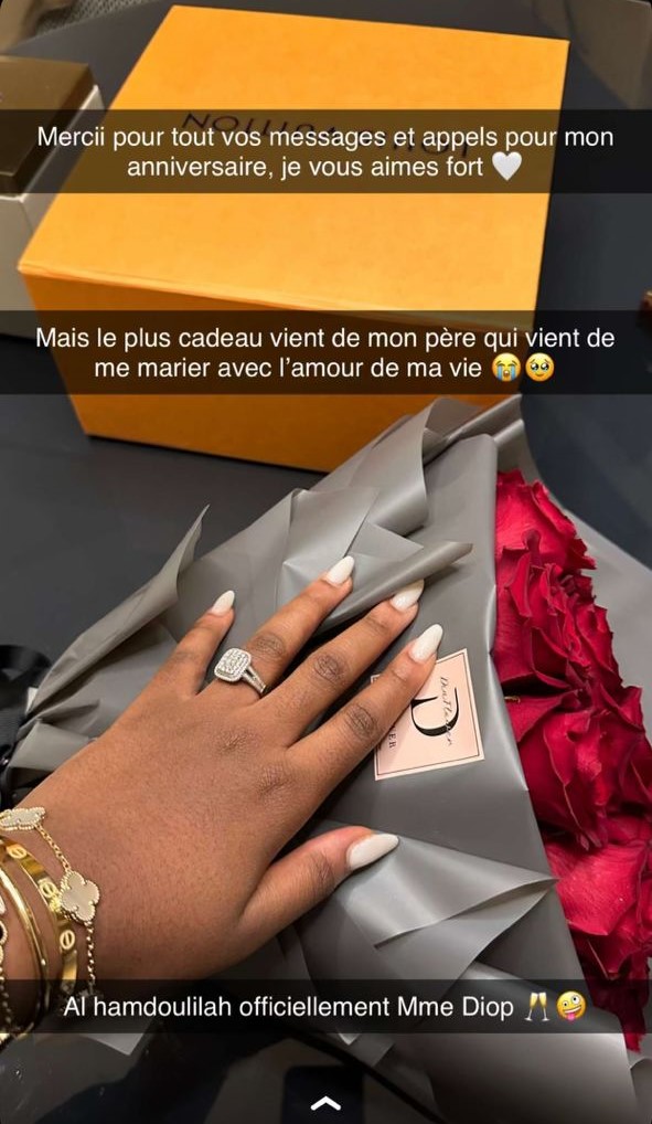 Al khayri : Venus, la fille de Youssou Ndour, s’est mariée avec un proche de Wally Seck