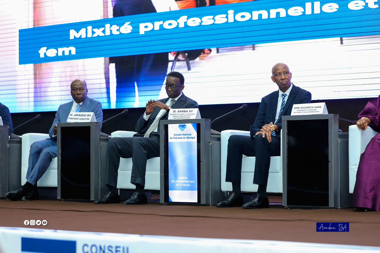 Photos / Assises de l’Entreprise 2023 : Discours du Premier Ministre Amadou Bâ
