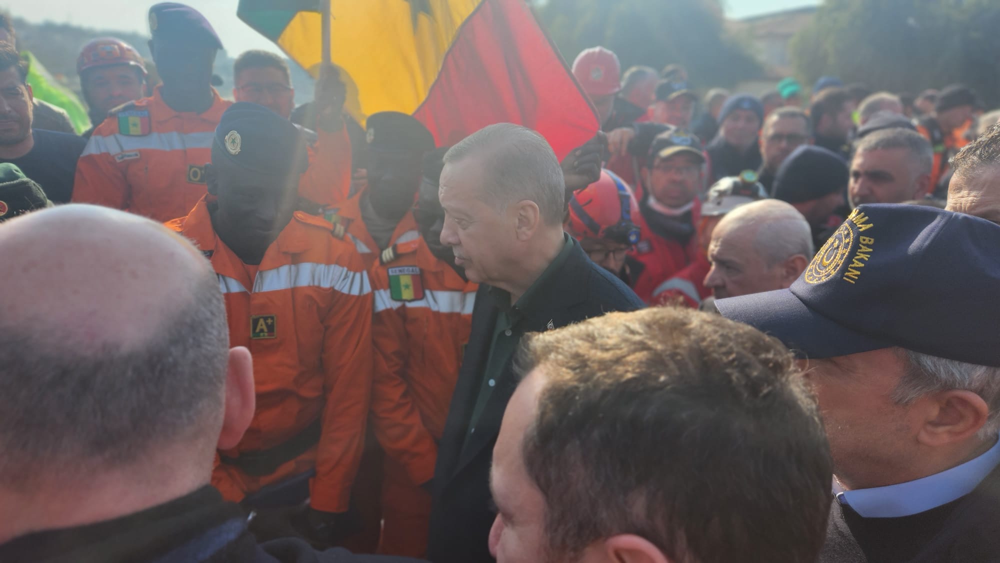 Turquie: Le Président Erdogan félicite les sapeurs-pompiers et remercie le Sénégal (Photos)