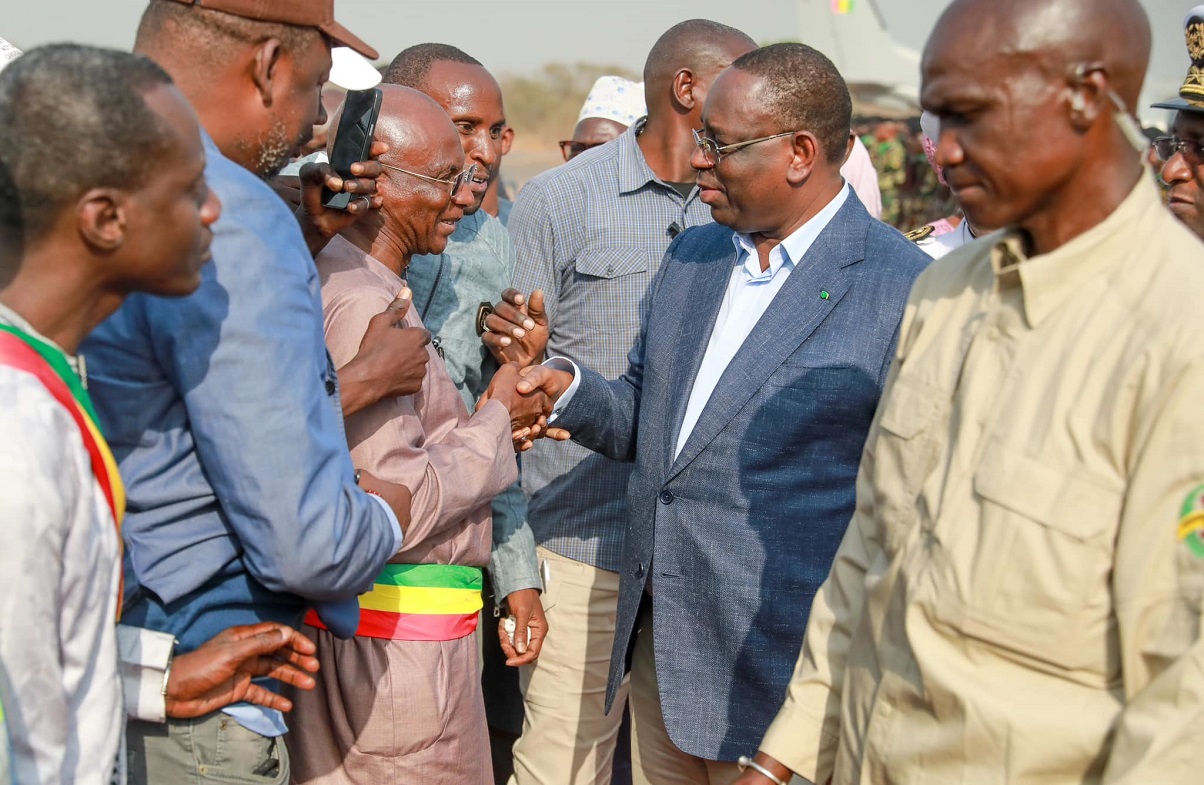 Macky Sall arrivé hier à Sédhiou : les images d’un accueil chaleureux Macky Sall arrivé hier à Sédhiou : les images d’un accueil chaleureux