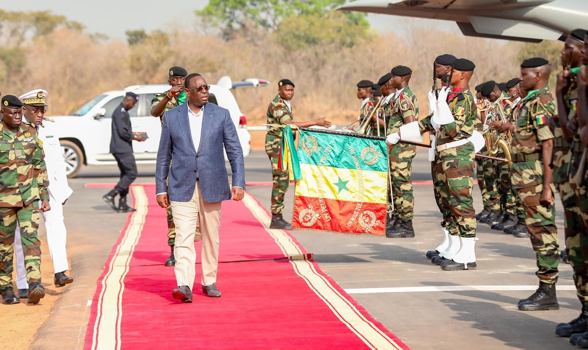 Macky Sall arrivé hier à Sédhiou : les images d’un accueil chaleureux