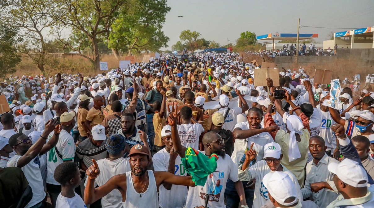 Macky Sall arrivé hier à Sédhiou : les images d’un accueil chaleureux