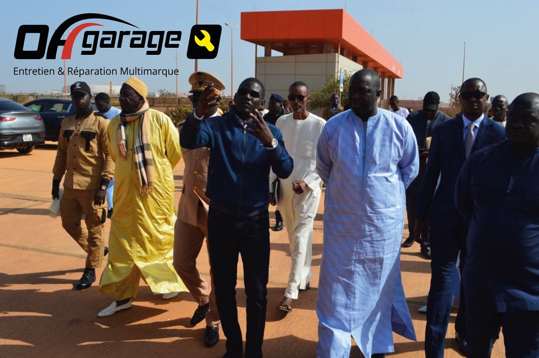 Entretien et réparation des poids lourds-Programme spécial: Abdou Karim Fofana, le ministre du commerce, était en visite 0h Garage PL à Diamniadio