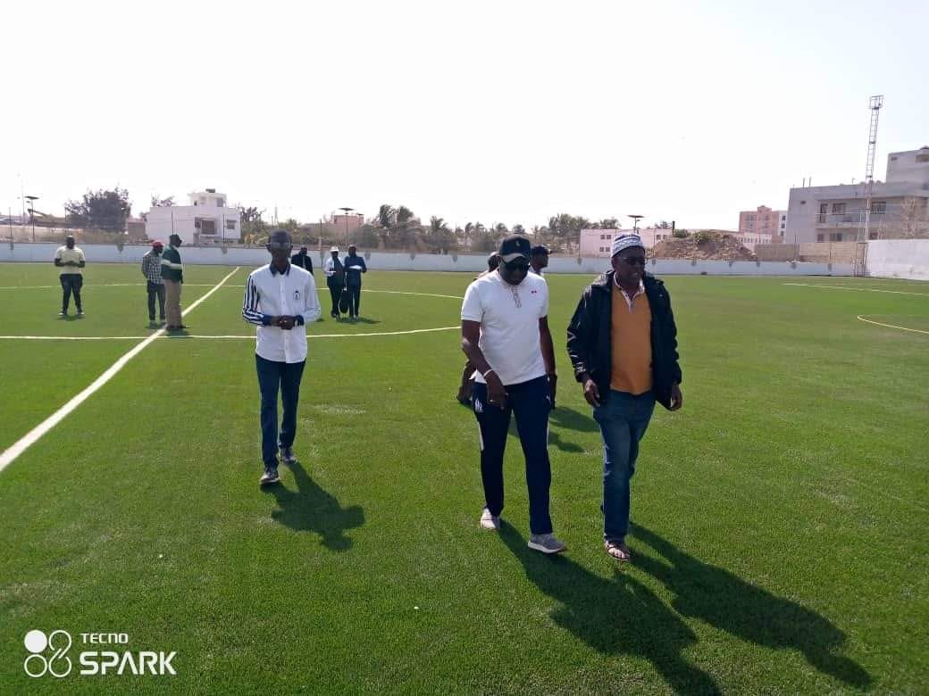 Grand-Yoff: Une délégation de la Fédération sénégalaise de football en visite au Stade Diaguily Bakhayokho (Photos) Grand-Yoff: Une délégation de la Fédération sénégalaise de football en visite au Stade Diaguily Bakhayokho (Photos)