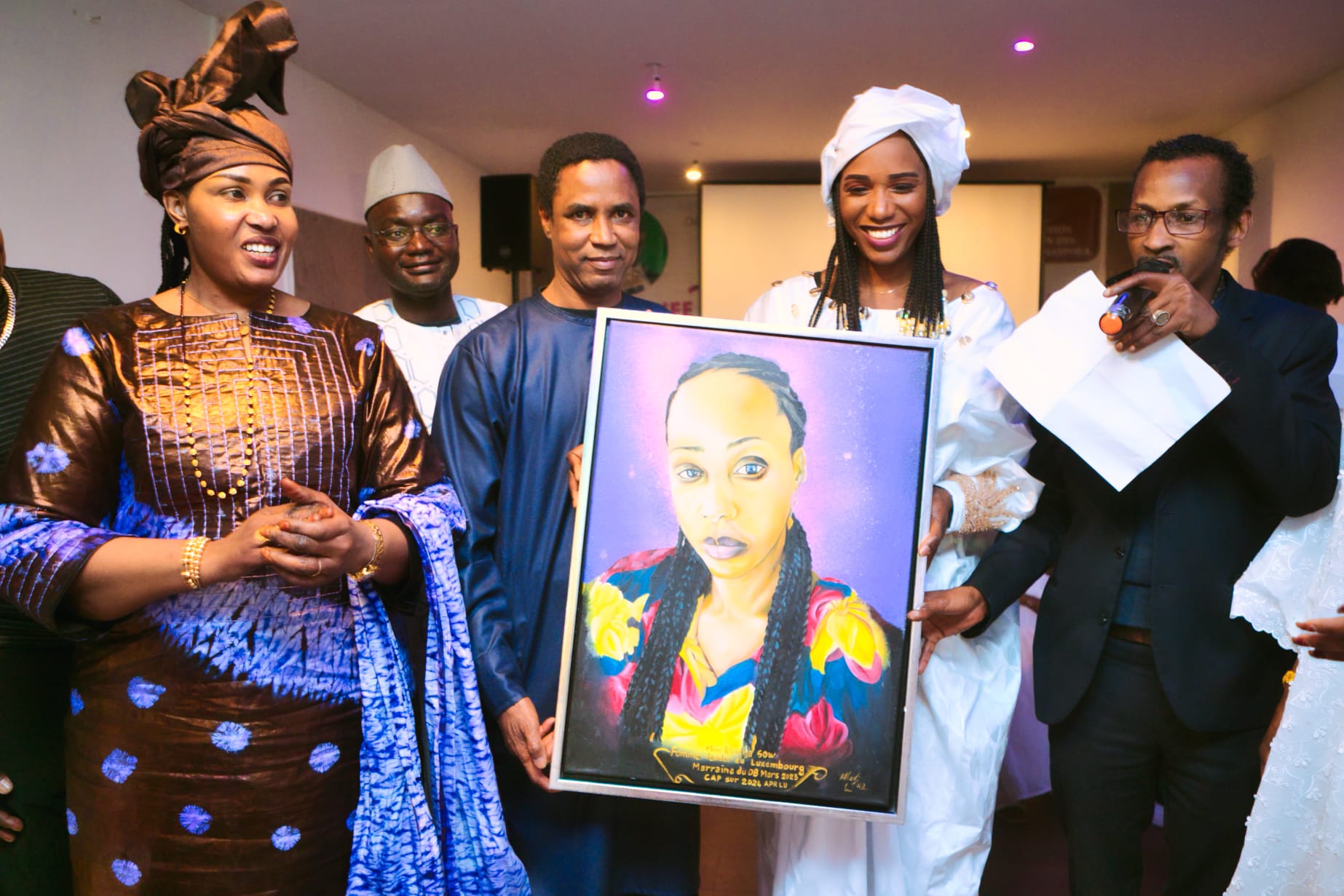Soirée "Sargal" au Luxembourg : Khadija Sow, primée meilleure femme entrepreneuse de la diaspora sénégalaise Soirée "Sargal" au Luxembourg : Khadija Sow, primée meilleure femme entrepreneuse de la diaspora sénégalaise