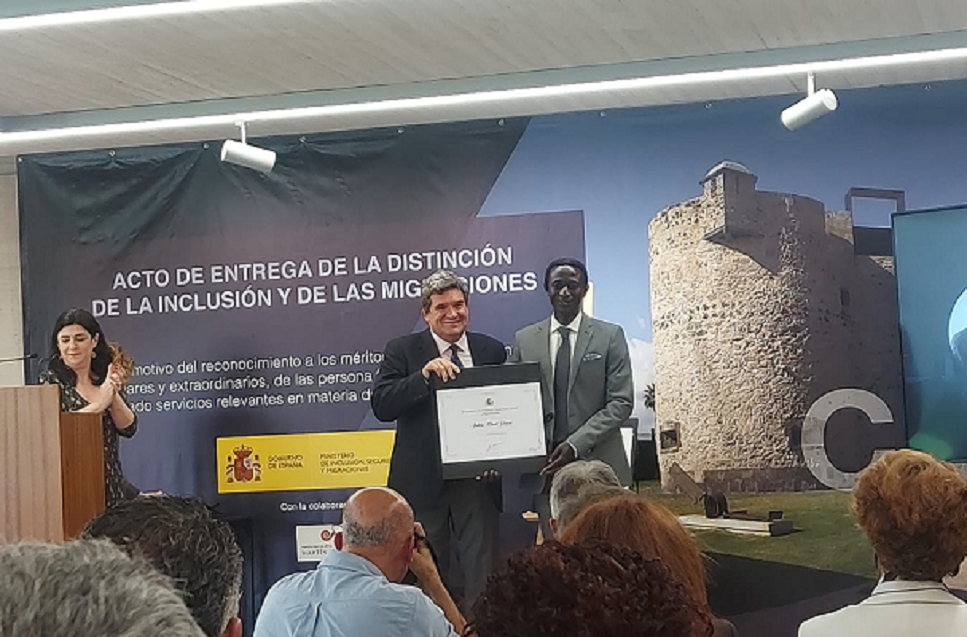 Diaspora  : Atab Mané Diémé, un Sénégalais honoré par le Gouvernement du Royaume d'Espagne 