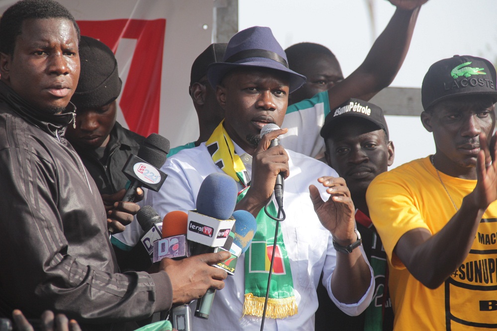 Reprise de Nemeku Tour: Sonko dope les jeunes de Grand Yoff de Ziguinchor