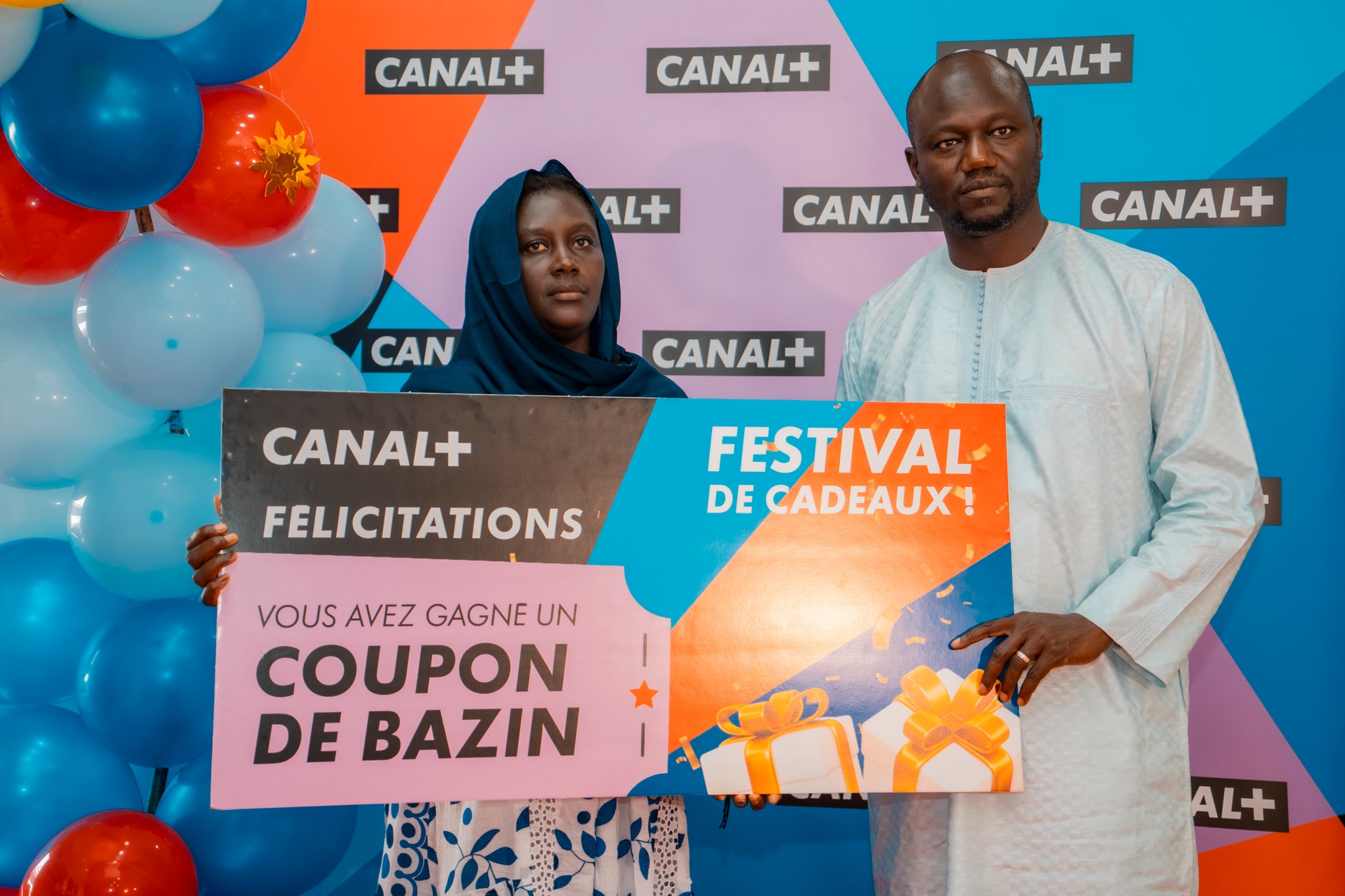 La première remise de la tombola Festival de Cadeaux de Canal+Sénégal en images (Photos)