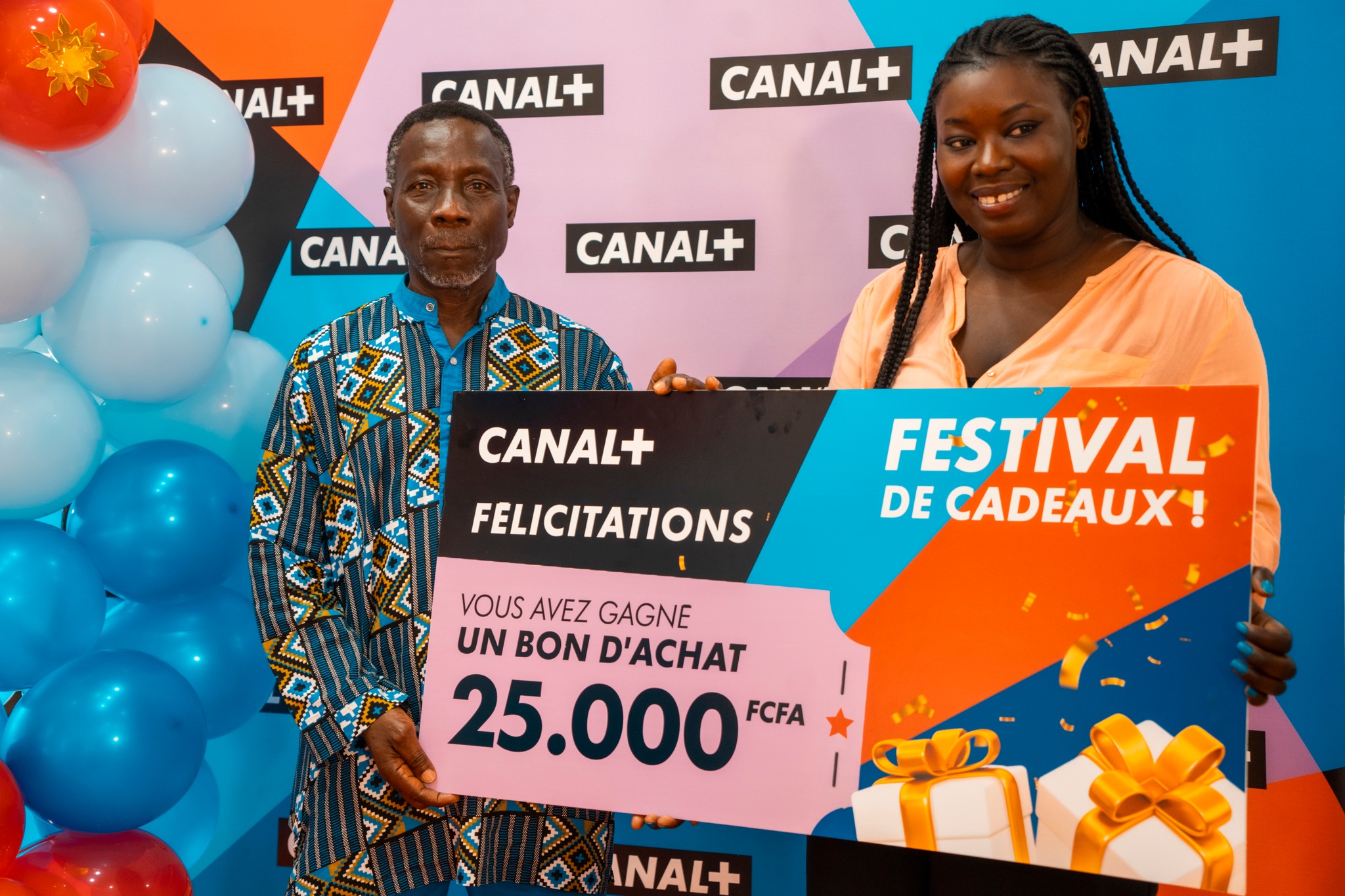 La première remise de la tombola Festival de Cadeaux de Canal+Sénégal en images (Photos)