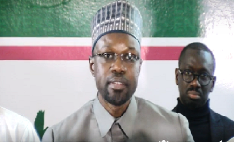 Ousmane Sonko sur l’ambition de Macky Sall : « il peut décider de renoncer à sa candidature, mais pour m’écarter »