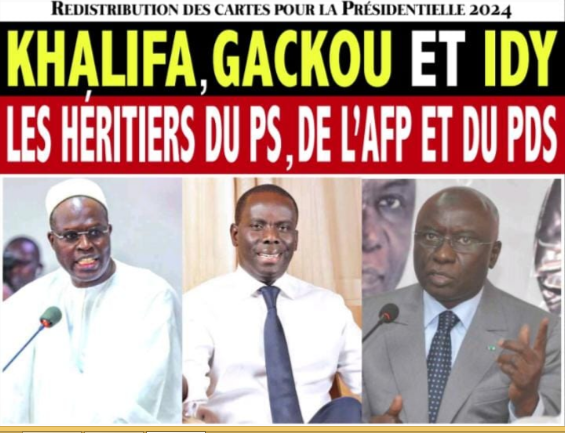 Redistribution des cartes pour la Présidentielle 2024 : Khalifa, Gackou, Idy, les héritiers du Ps, de l’Afp et du Pds