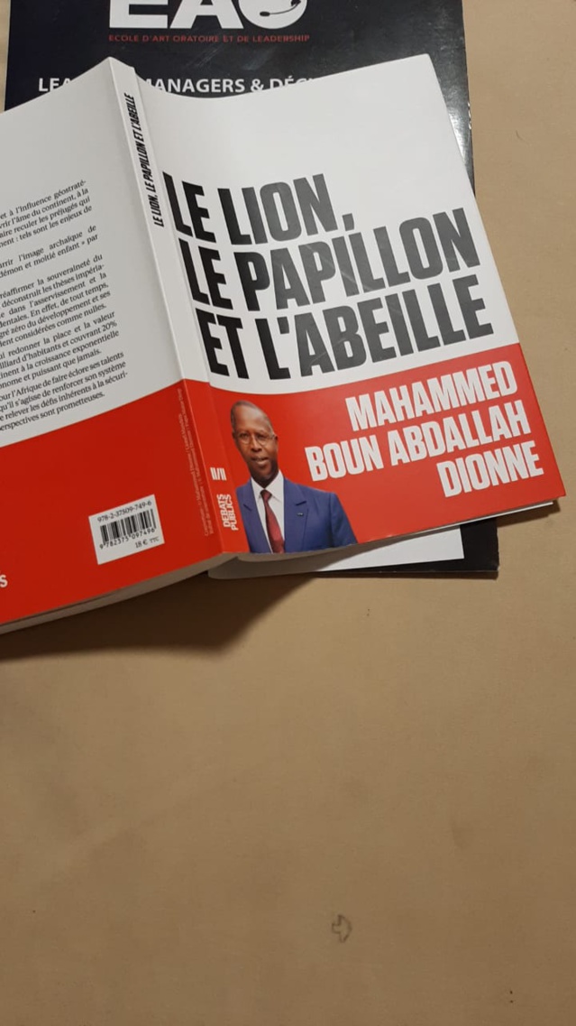 Note de lecture : "Le lion, le papillon et l'abeille" de Mahammed Boun Abdallah Dionne