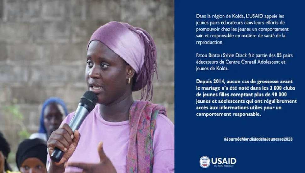 Grossesses précoces : Grâce à l'USAID, d’importants progrès notés à Kolda