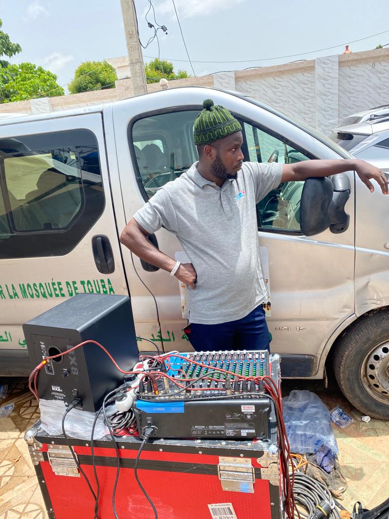 Photos / Grand Magal de Touba: Leral medias avec ses équipes de jeunes, déploie les grands moyens