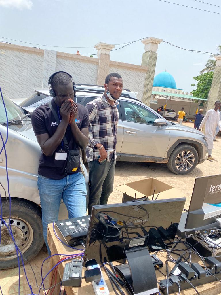 Photos / Grand Magal de Touba: Leral medias avec ses équipes de jeunes, déploie les grands moyens