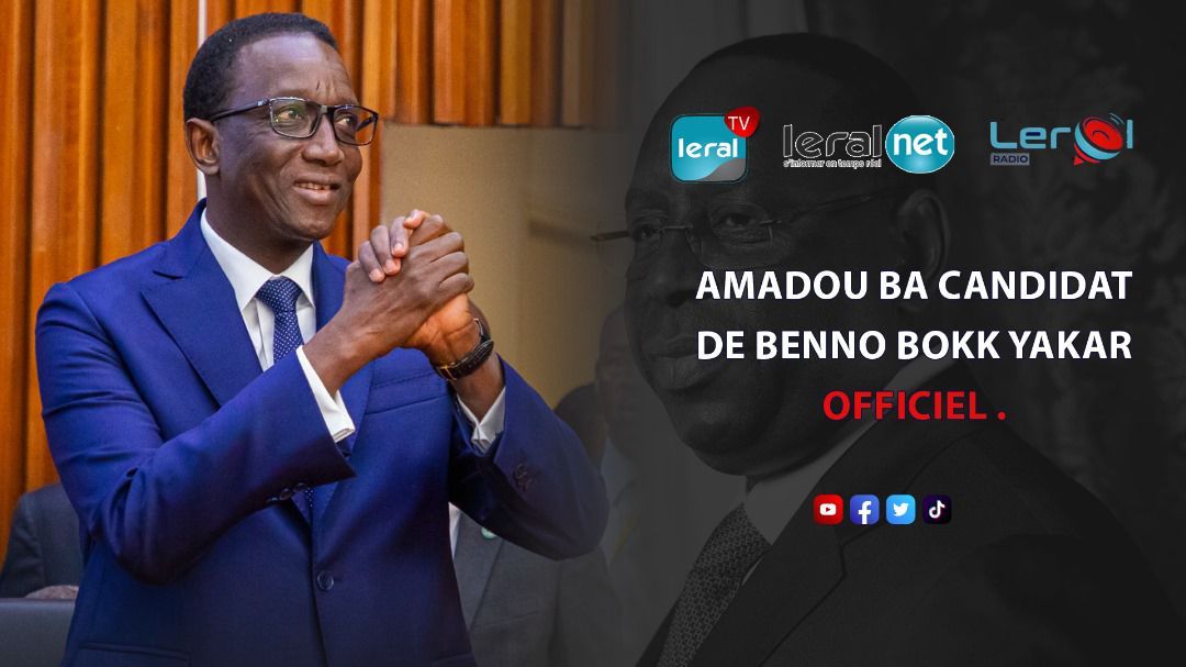 Amadou Bâ, officiellement candidat de Benno : Le Chef de l’Etat partage les critères de son choix