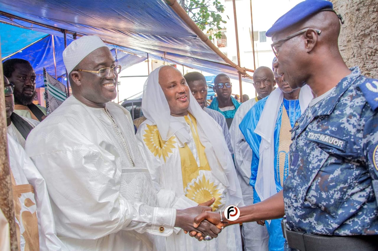 Préparatifs du Gamou : A la tête d'une forte délégation du Khalife général des Mourides, Cheikh Bass Abdou Khadre à Tivaouane