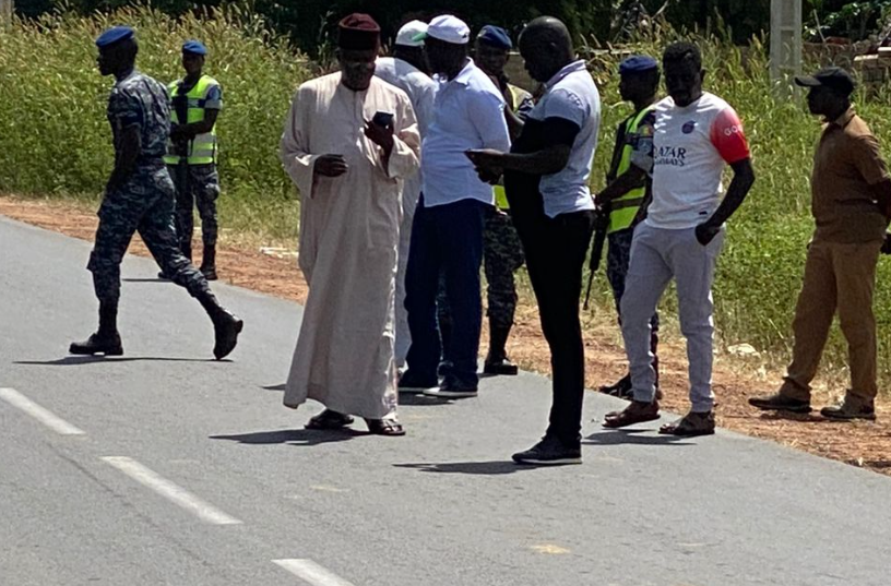 Fatick: La Gendarmerie bloque la caravane de Khalifa Sall (Photos)