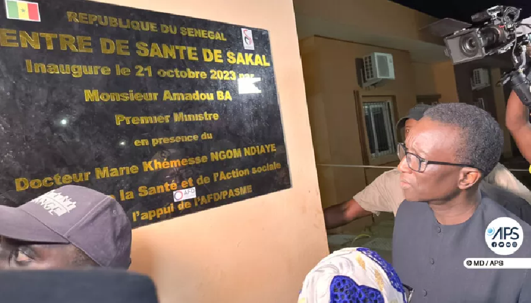 Infrastructures :  Le centre de santé de Sakal inauguré par le Premier ministre Amadou Bâ