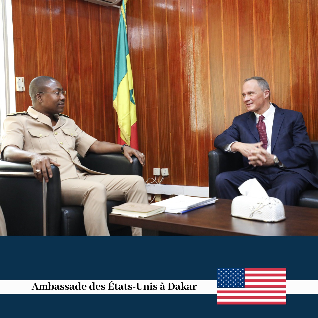 Diplomatie : Reçu par le gouverneur de Kaolack, S. E. Michael Raynor entame une tournée dans la région 