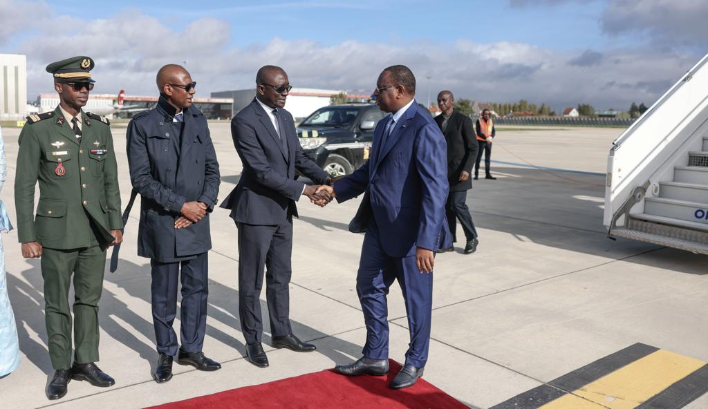 Le Président Macky Sall à l'Elysée : Des questions de coopération bilatérale, au menu de leurs échanges (Photos)