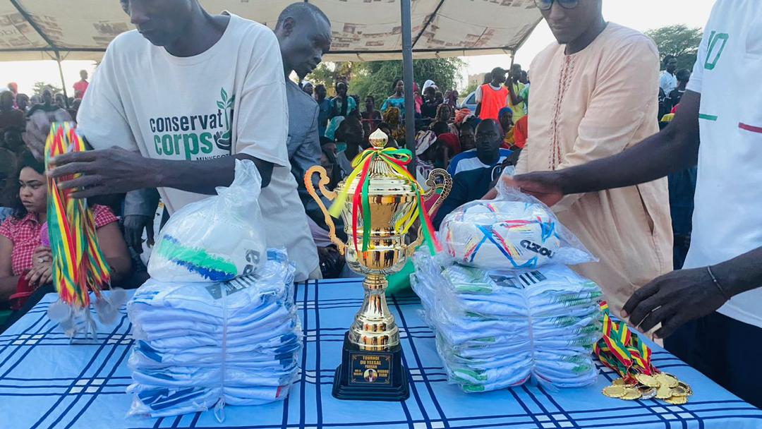 Louga : Le tournoi de football "Yessal" en apothéose, parrainé par Modou Diaw, Adjoint au Maire de Kanel Ndiobe