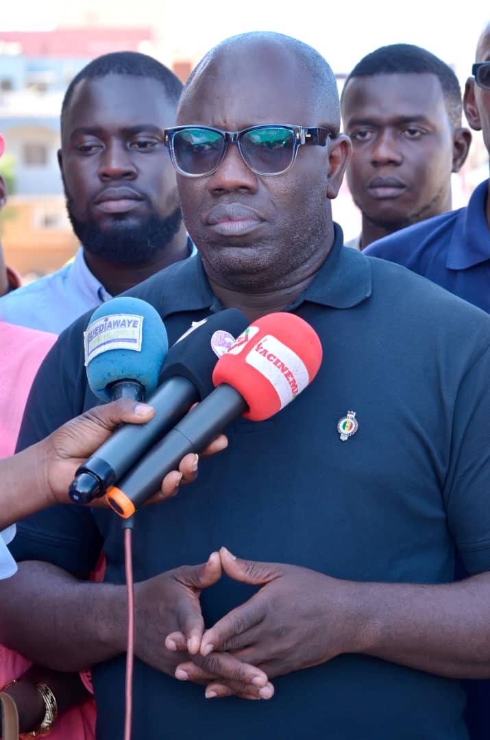 Ville de Guédiawaye: Visite de travail du député-maire Ahmed Aïdara, aux chantiers entamés durant l'année 2023