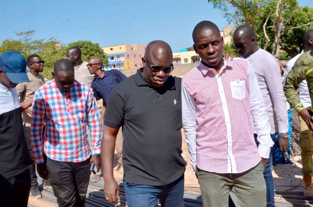 Ville de Guédiawaye: Visite de travail du député-maire Ahmed Aïdara, aux chantiers entamés durant l'année 2023