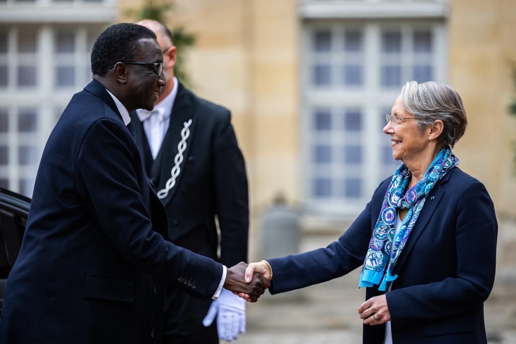 Rencontre entre Amadou BA et Élisabeth BORNE:  la coopération entre le Sénégal et la France au menu de leurs échanges