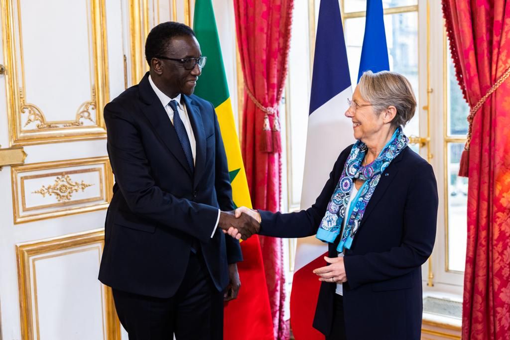 Rencontre entre Amadou BA et Élisabeth BORNE: la coopération entre le Sénégal et la France au menu de leurs échanges Rencontre entre Amadou BA et Élisabeth BORNE: la coopération entre le Sénégal et la France au menu de leurs échanges