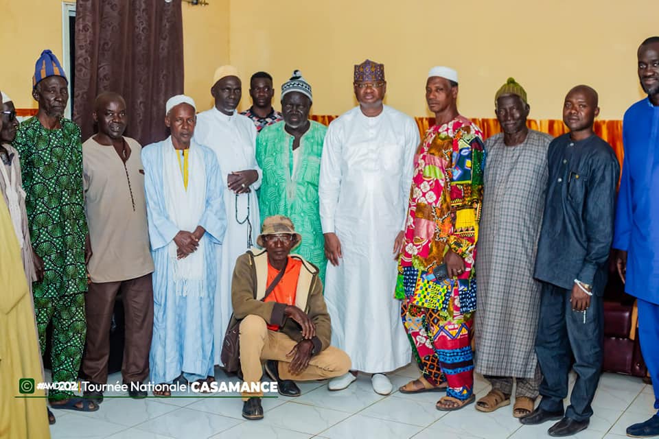 Candidat du PUR à la  présidentielle du 25 février 2024:  Aliou Mamadou Dia en visite à Bounkiling et Bignona (Images)