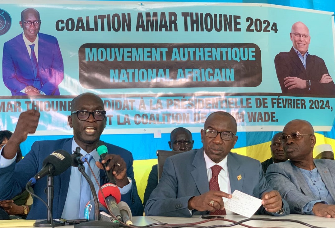 Sacrifice pour la présidentielle 2024 : M. Amar Thioune surseoit à sa candidature et rejoint la coalition Karim 2024