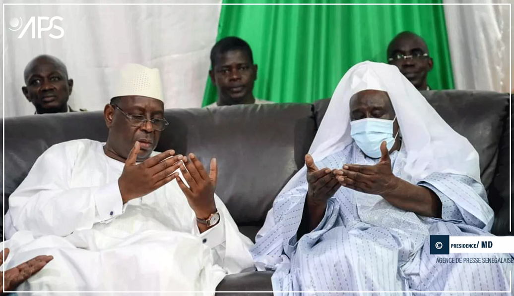 Louga-ziarra annuelle Thierno Mountaga Daha Tall : Macky Sall fait ses adieux au Khalife général de la famille omarienne
