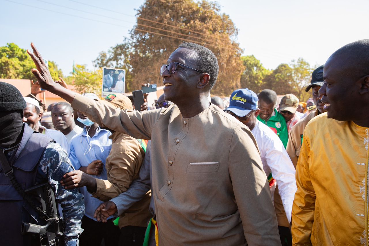  Photos/ Bambali: Un accueil grandiose réservé au Premier Ministre Amadou Bâ