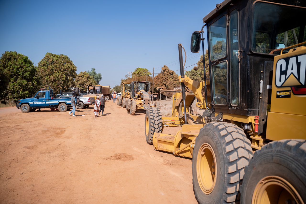  Photos/ Bambali: Un accueil grandiose réservé au Premier Ministre Amadou Bâ