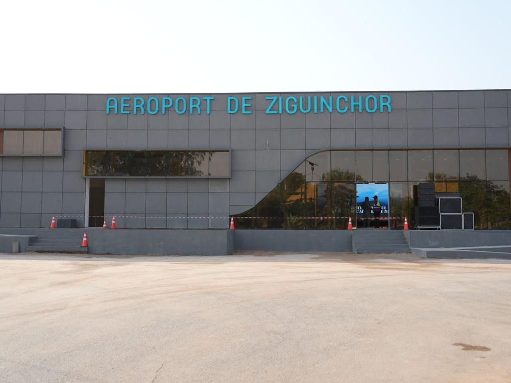Ziguinchor: Le Premier Ministre Amadou Bâ a visité le chantier de l'aéroport, ce mercredi