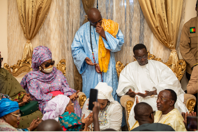 Magal de Porokhane: Le Premier Ministre Amadou Bâ chez Sokhna Bali Mountakha MBACKÉ