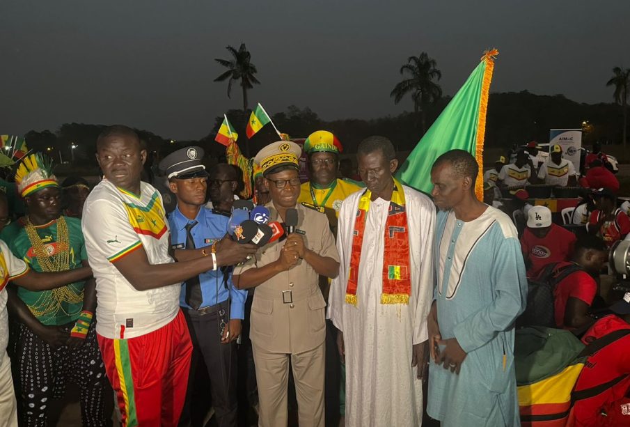 Match Sénégal / Côte d’Ivoire : supporters sénégalais et autorités ivoiriennes chantent la paix