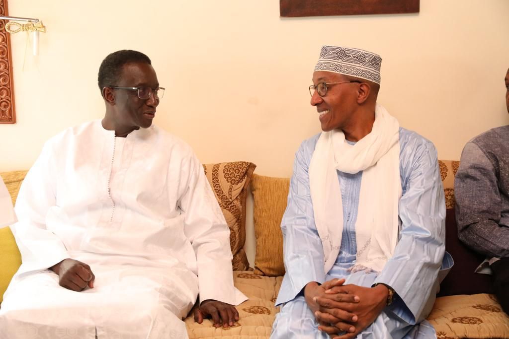 Présentation de condoléances: Le Premier ministre Amadou Bâ chez l’ancien Premier ministre Abdoul Mbaye