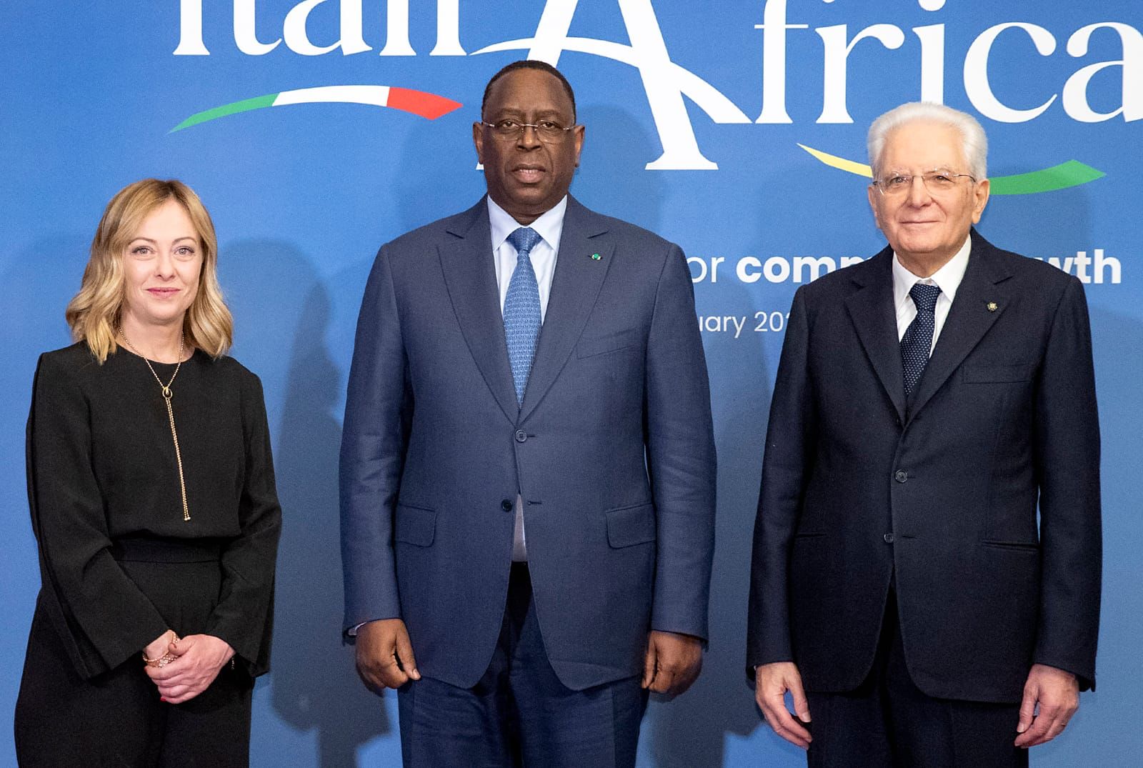 Sommet Italie-Afrique / Le Président Macky Sall : « Aucun développement n’est possible sans infrastructures et pour l’Afrique, tout est prioritaire »