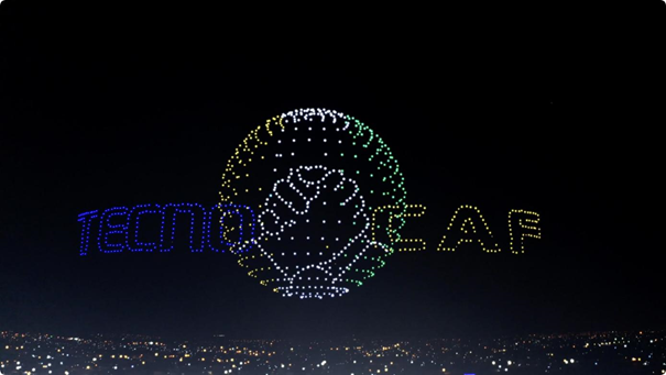 Rencontrez la Légende et la Gloire avec TECNO: 1000 Drones Lumineux Enchantent le Jour de la Cérémonie d'Ouverture de la 34ème CAN