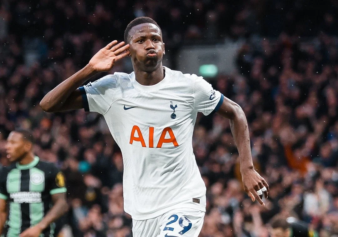 Football-Premier League : Tottenham arrache la victoire face à Brighton avec un but de Pape Matar Sarr