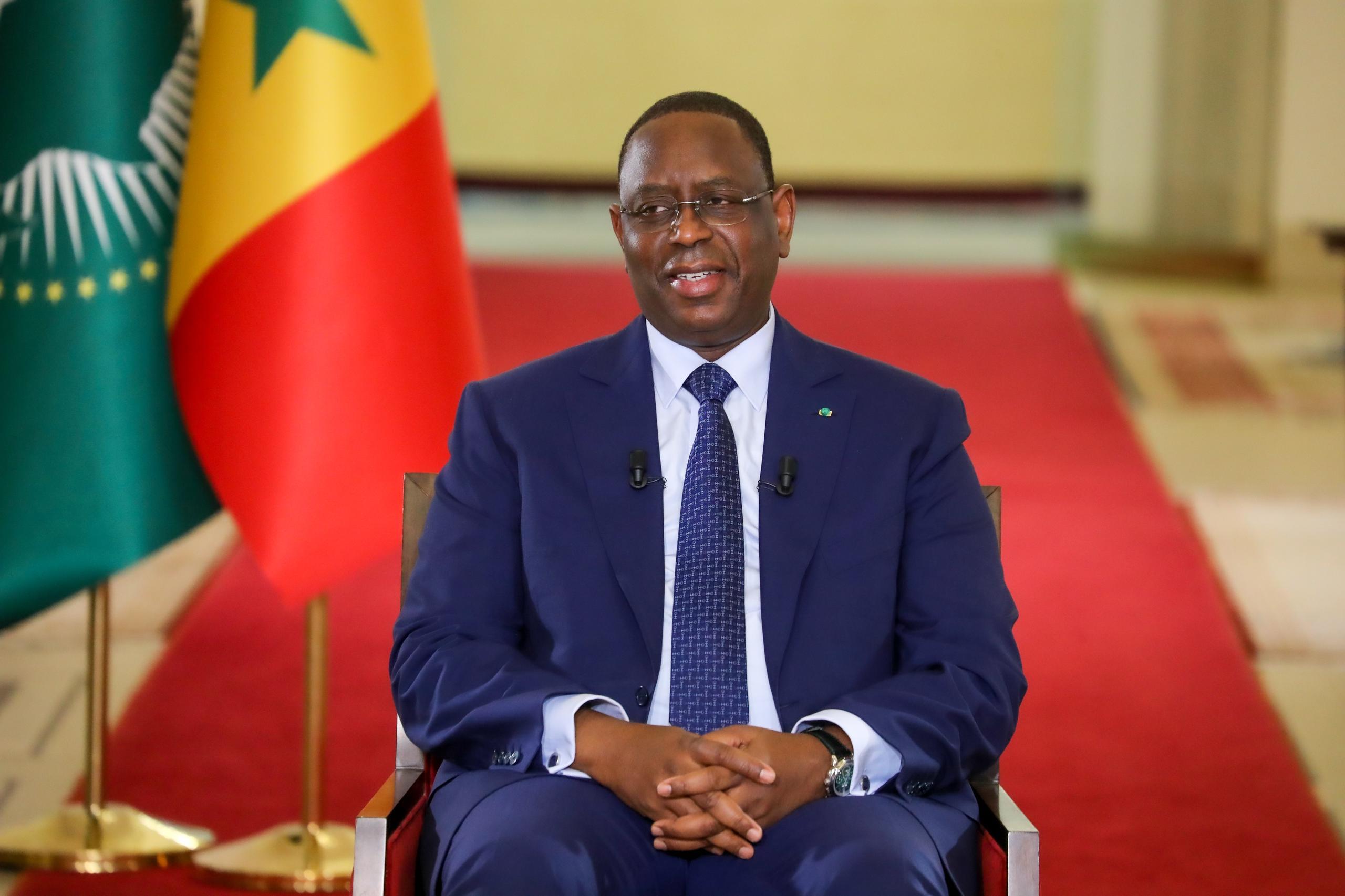 Dans les coulisses de l'interview du Président Macky Sall avec la presse (Photos et vidéo)