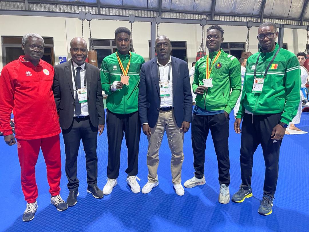 Karaté / Jeux africains : Makhtar Diop, médaille d’argent et Mohamed Falilou Diop, médaille de bronze